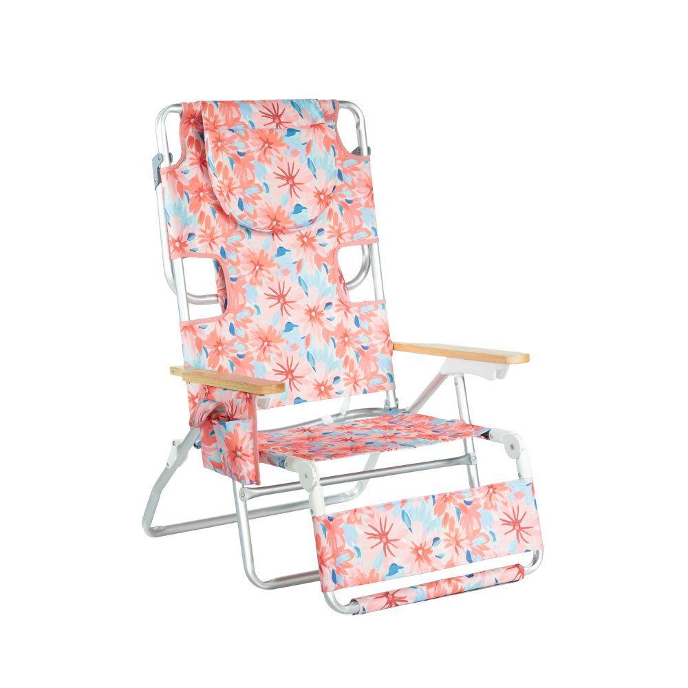 5-Position Reclining Beach Chair